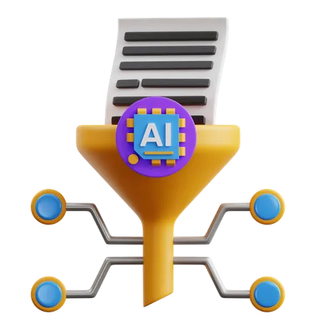 AI-Filter  3D Icon