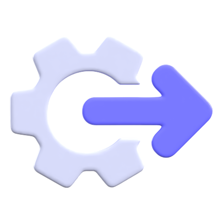 Ai Forward Arrow  3D Icon