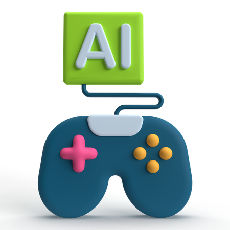 Ai Gaming  3D Icon
