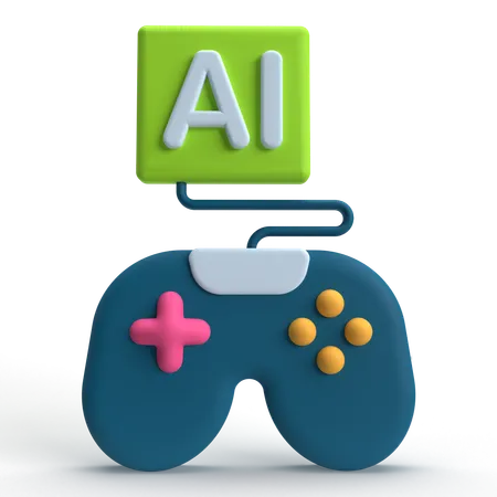 Ai Gaming  3D Icon