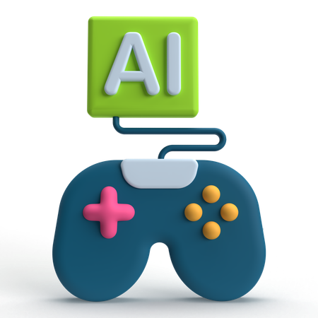 Ai Gaming  3D Icon