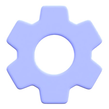 Ai Gear Empty  3D Icon