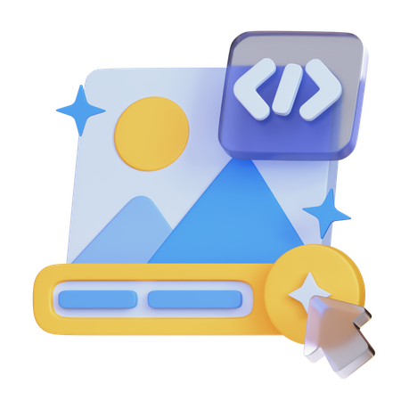AI Generate  3D Icon