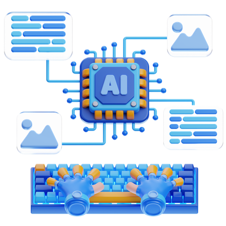 Ai generator  3D Icon