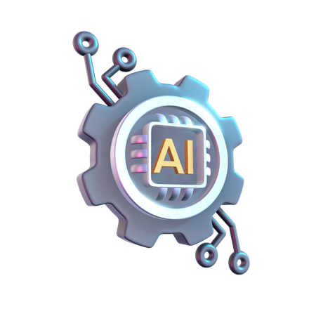 Ai management  3D Icon