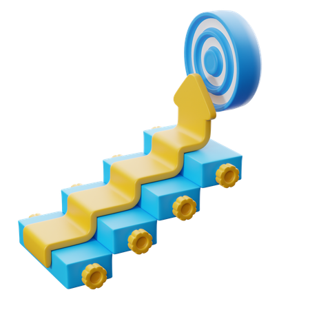 Ai Goal  3D Icon