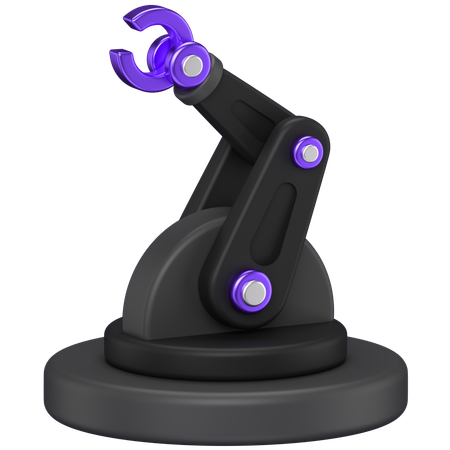 Ai Hand  3D Icon