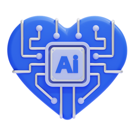 아이 하트  3D Icon