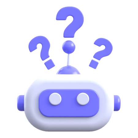 Ai Help Questions  3D Icon