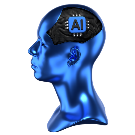 Ai Human  3D Icon