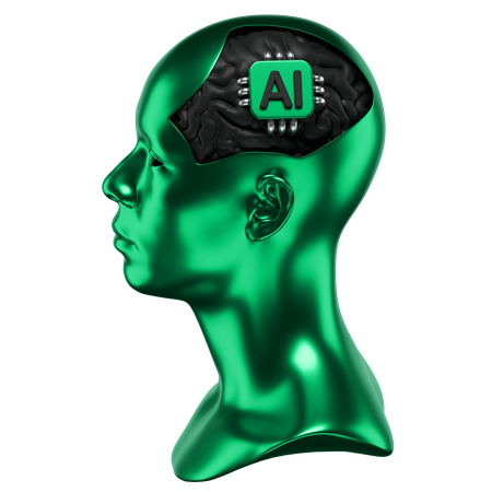 Ai Human  3D Icon