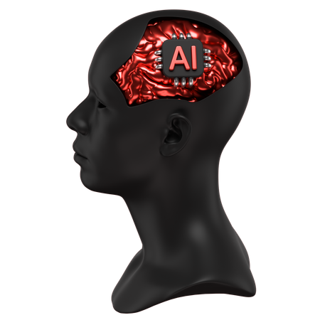 Ai Human  3D Icon