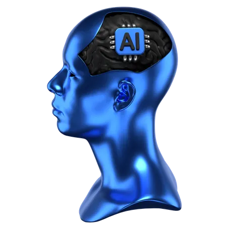 Ai Human  3D Icon