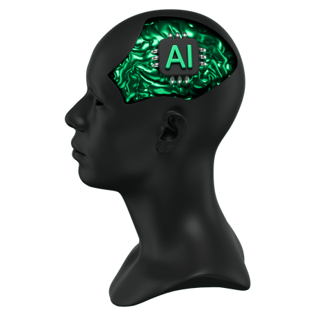 Ai Human  3D Icon
