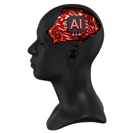 Ai Human  3D Icon