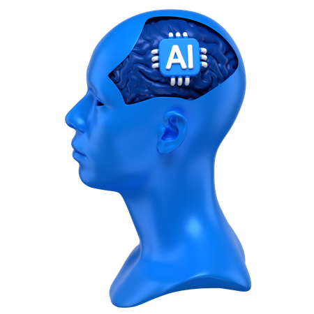 Ai Human  3D Icon