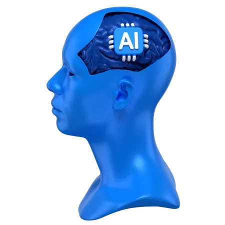 Ai Human  3D Icon