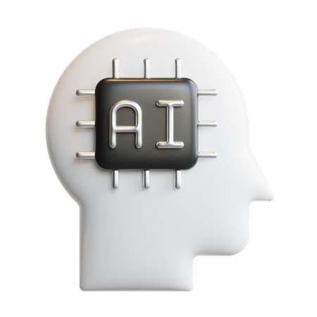 Ai Human  3D Icon