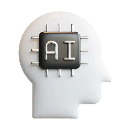 Ai Human  3D Icon