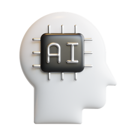 Ai Human  3D Icon