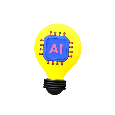 An AI Idea 3 D Icon Is A Three Dimensional Graphical Representation Used In Digital Interfaces To Symbolize The Generation And Development Of Ideas With The Assistance Of Artificial Intelligence This Icon Typically Combines Visual Elements Associated With Creativity Such As A Lightbulb Or Thought Bubble With AI Related Symbols Like A Brain Or Neural Network Pattern Rendered In Three Dimensions To Add Depth And Realism When Users Encounter The AI Idea 3 D Icon It Signifies An Association With Innovative Thinking Brainstorming And Problem Solving Facilitated By AI Powered Tools And Algorithms AI Idea 3 D Icons Are Commonly Found In Creativity Apps Brainstorming Platforms Innovation Hubs And AI Driven Ideation Tools Where They Serve As Visual Cues For Users To Explore And Nurture Creative Concepts With The Support Of Artificial Intelligence 3D Icon