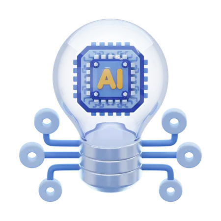 Ai Idea  3D Icon