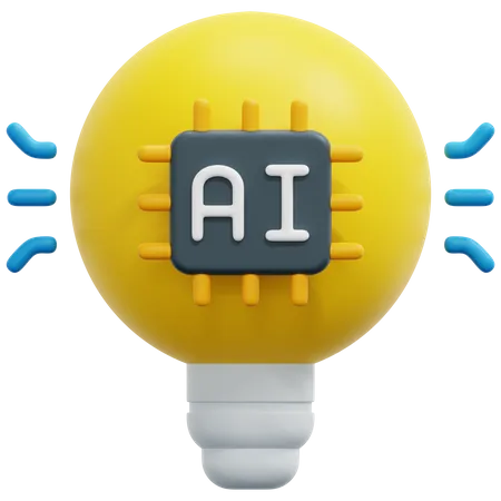 Ai Idea  3D Icon