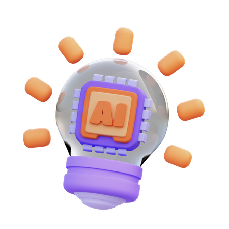 Ai Idea  3D Icon