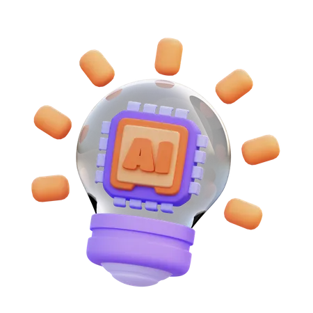 Ai Idea  3D Icon