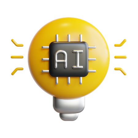 Ai Idea  3D Icon