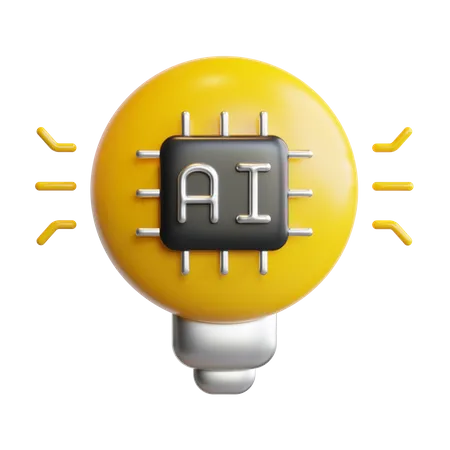 Ai Idea  3D Icon