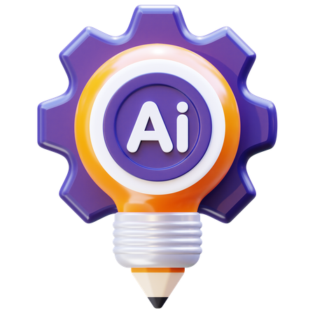 Ai Idea  3D Icon