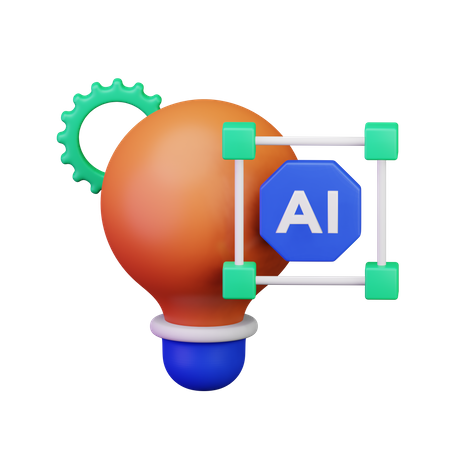 Ai Idea  3D Icon