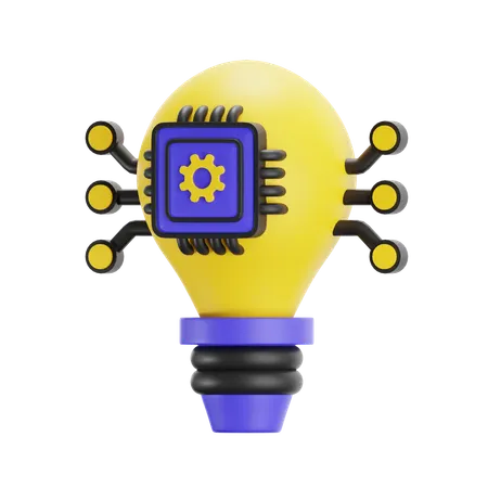 Ai Idea  3D Icon