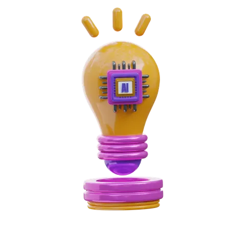 Ai Idea  3D Icon