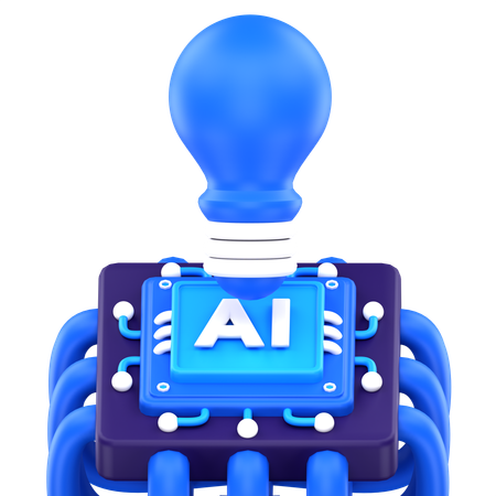 Ai Idea  3D Icon