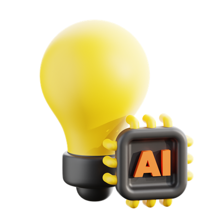 Ai Idea  3D Icon