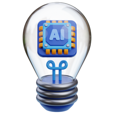 Ai idea  3D Icon