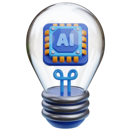 Ai idea  3D Icon