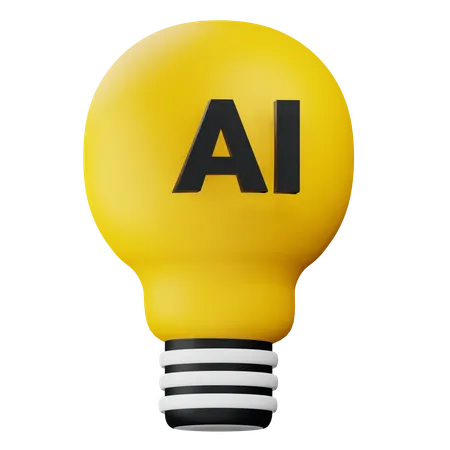 Ai Idea  3D Icon