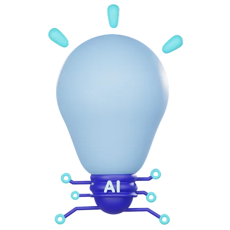 Ai Idea  3D Icon