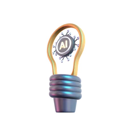 Ai Idea  3D Icon