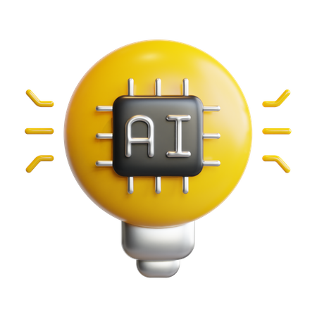 Ai Idea  3D Icon