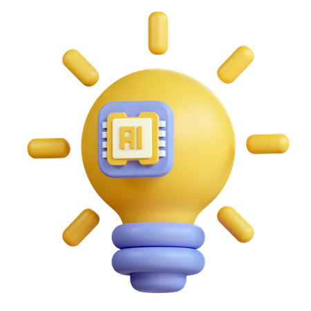 Ai Idea  3D Icon