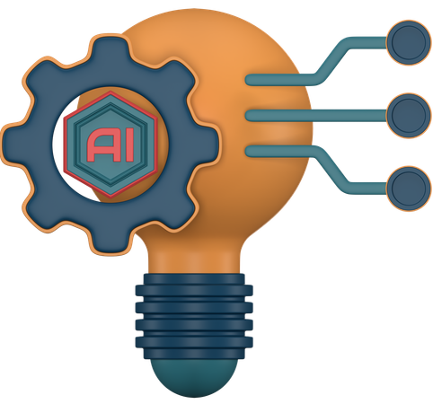 Ai Idea  3D Icon