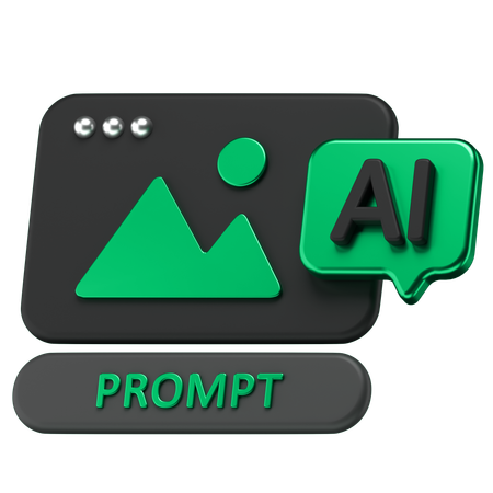 Ai Image  3D Icon