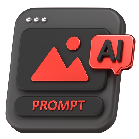 Ai Image  3D Icon