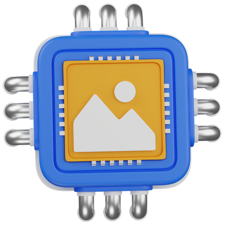 AI IMAGE  3D Icon