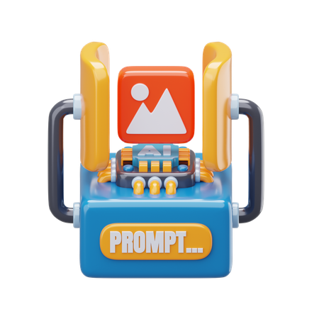 Ai Image  3D Icon