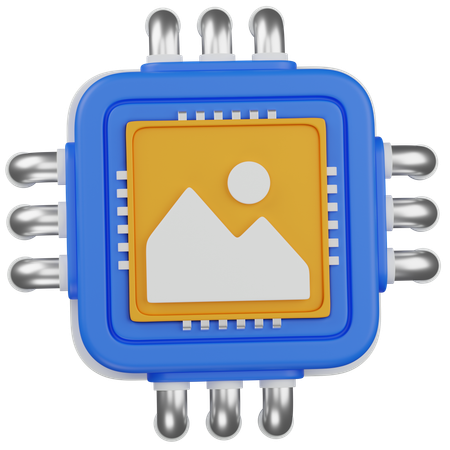 AI IMAGE  3D Icon
